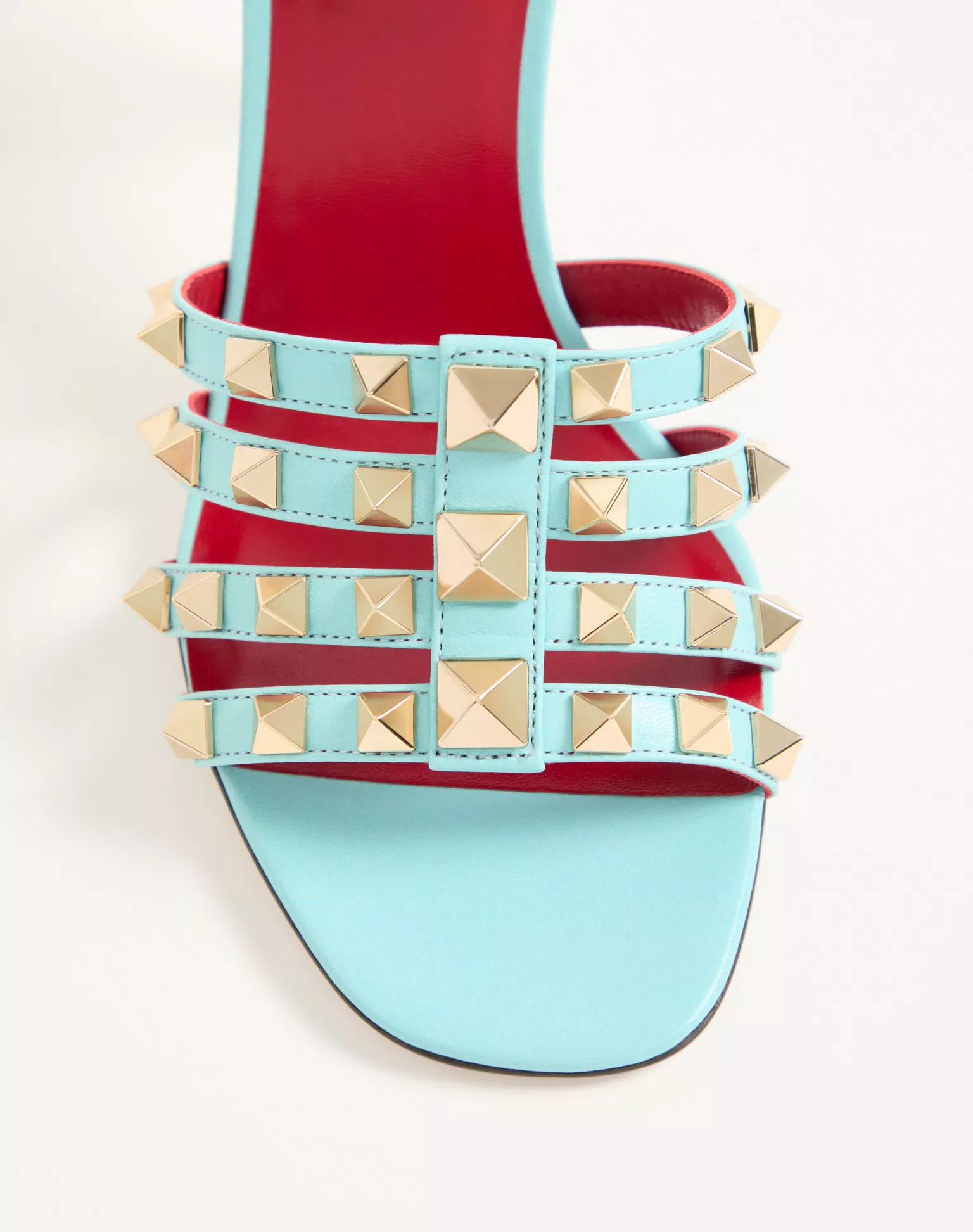 Valentino Rockstud Kidskin Sandal 100mm