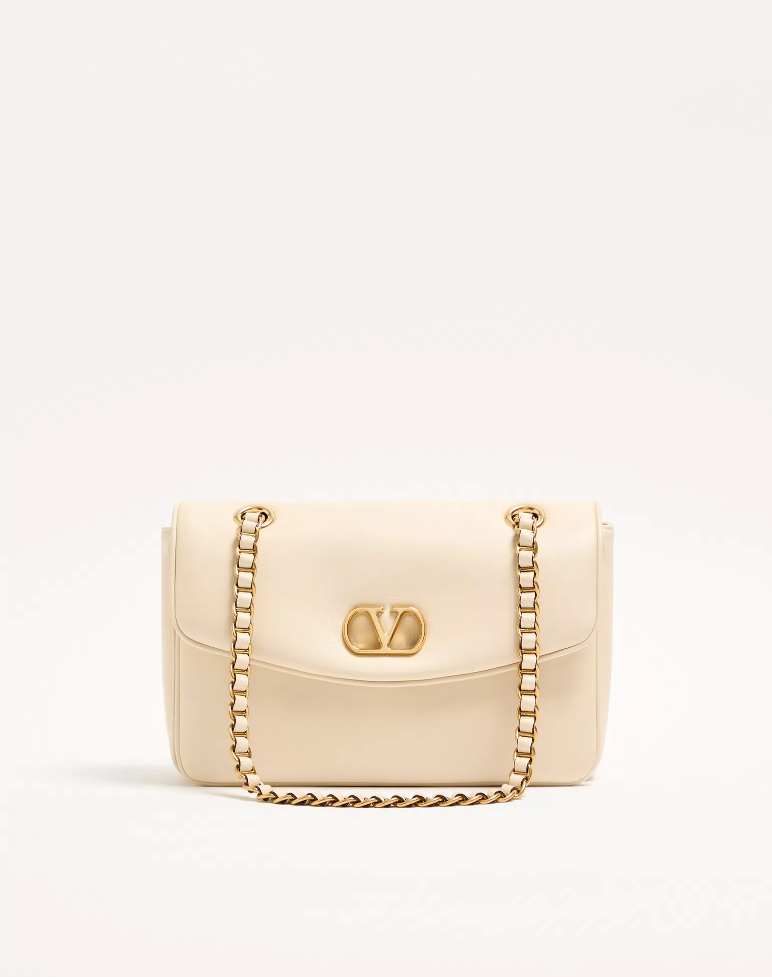 Valentino Garavani Djuna Medium Chain Bag In Nappa Leather