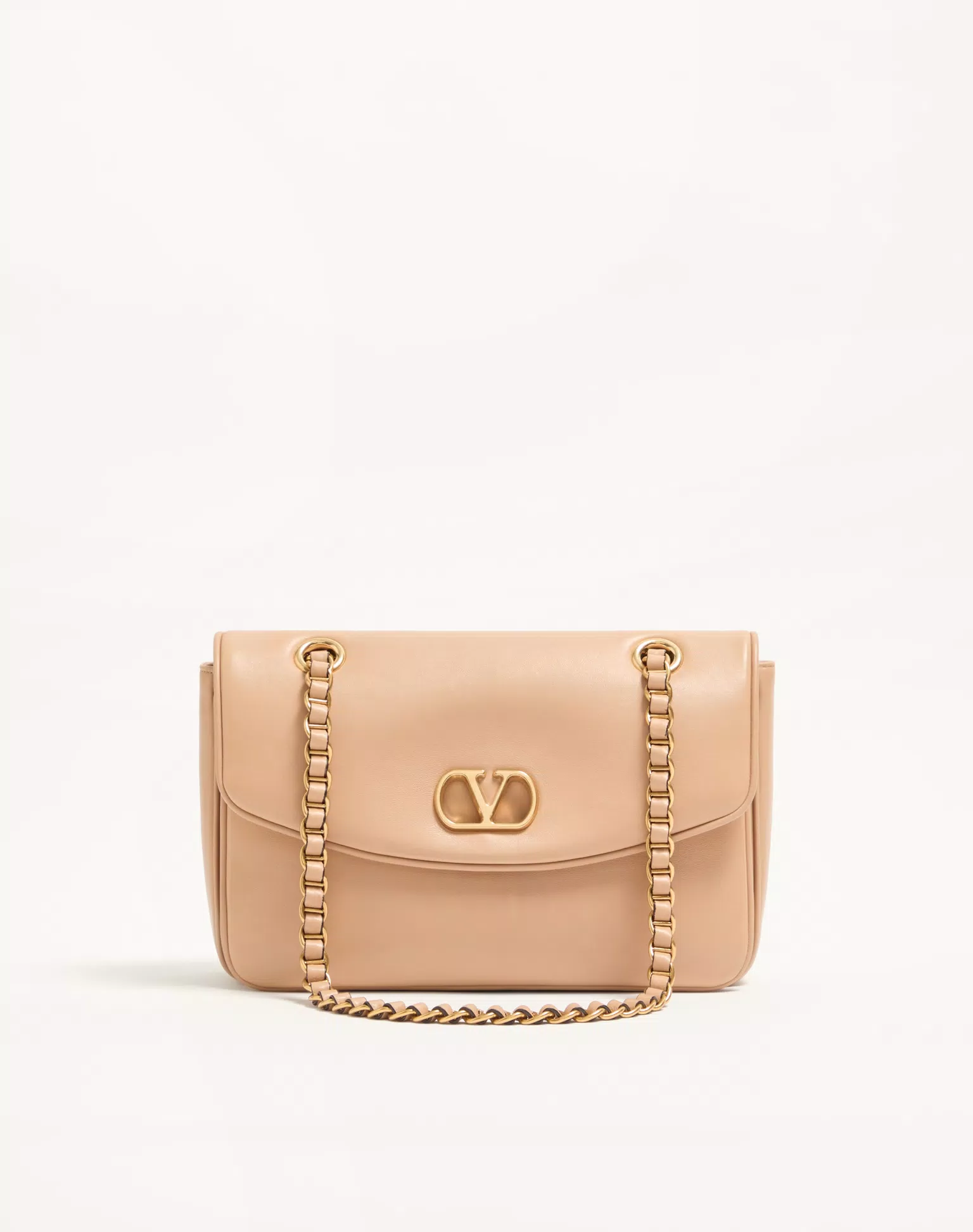 Valentino Garavani Djuna Medium Chain Bag In Nappa Leather