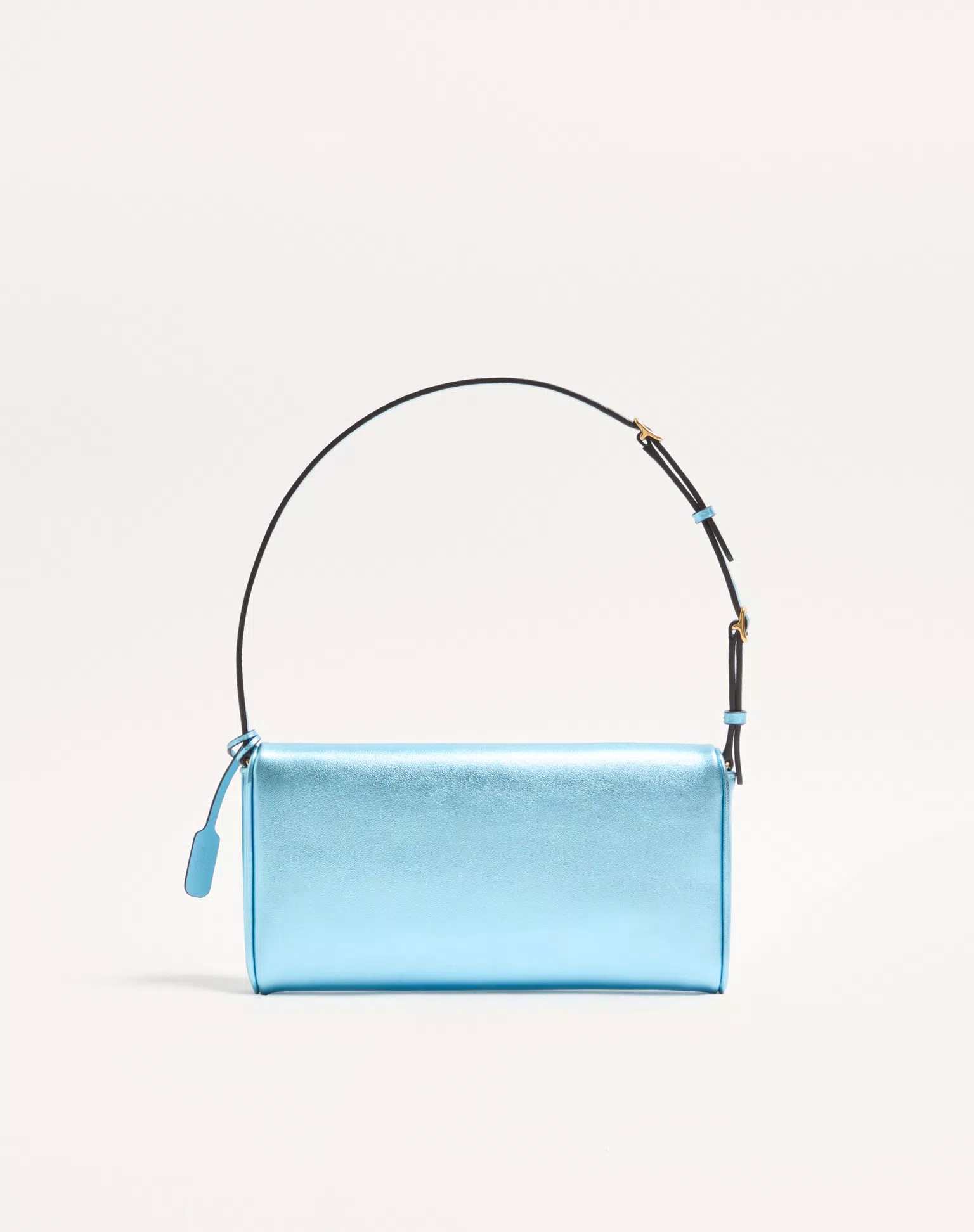 Valentino Garavani Devain Small Shoulder Bag In Laminated Nappa Leather