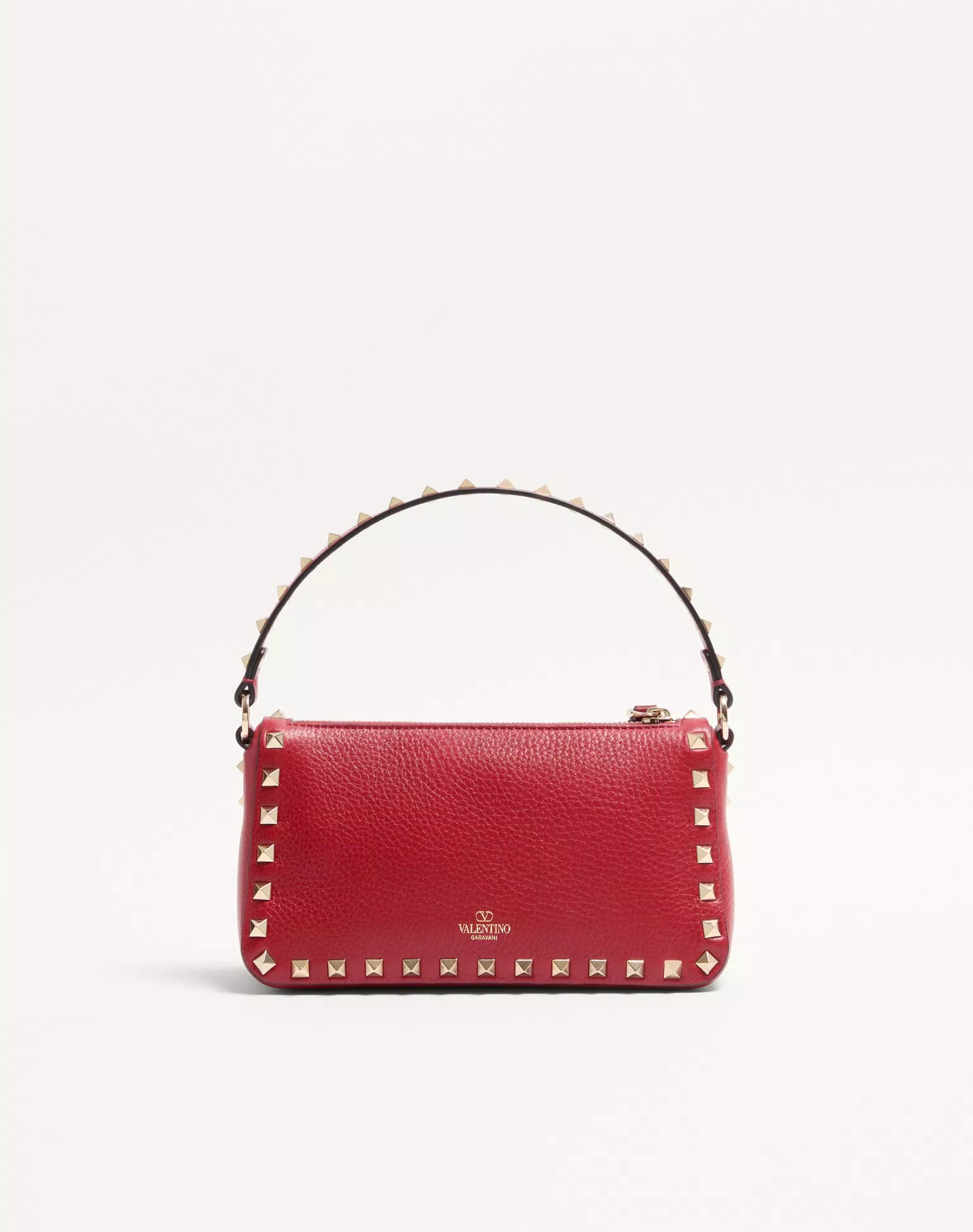 Valentino Small Rockstud Grainy Calfskin Crossbody Bag