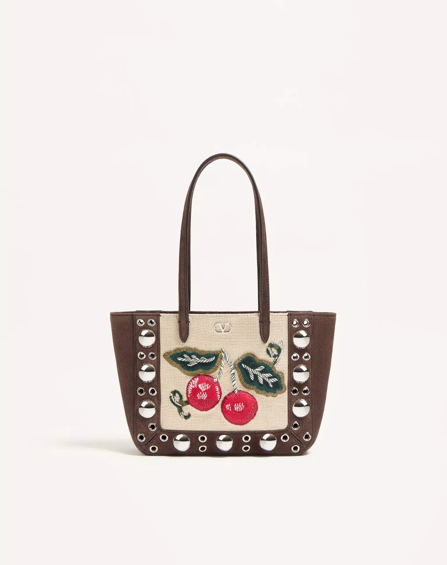 Valentino Garavani Nellcôte Mini Embroidered Shopping Bag