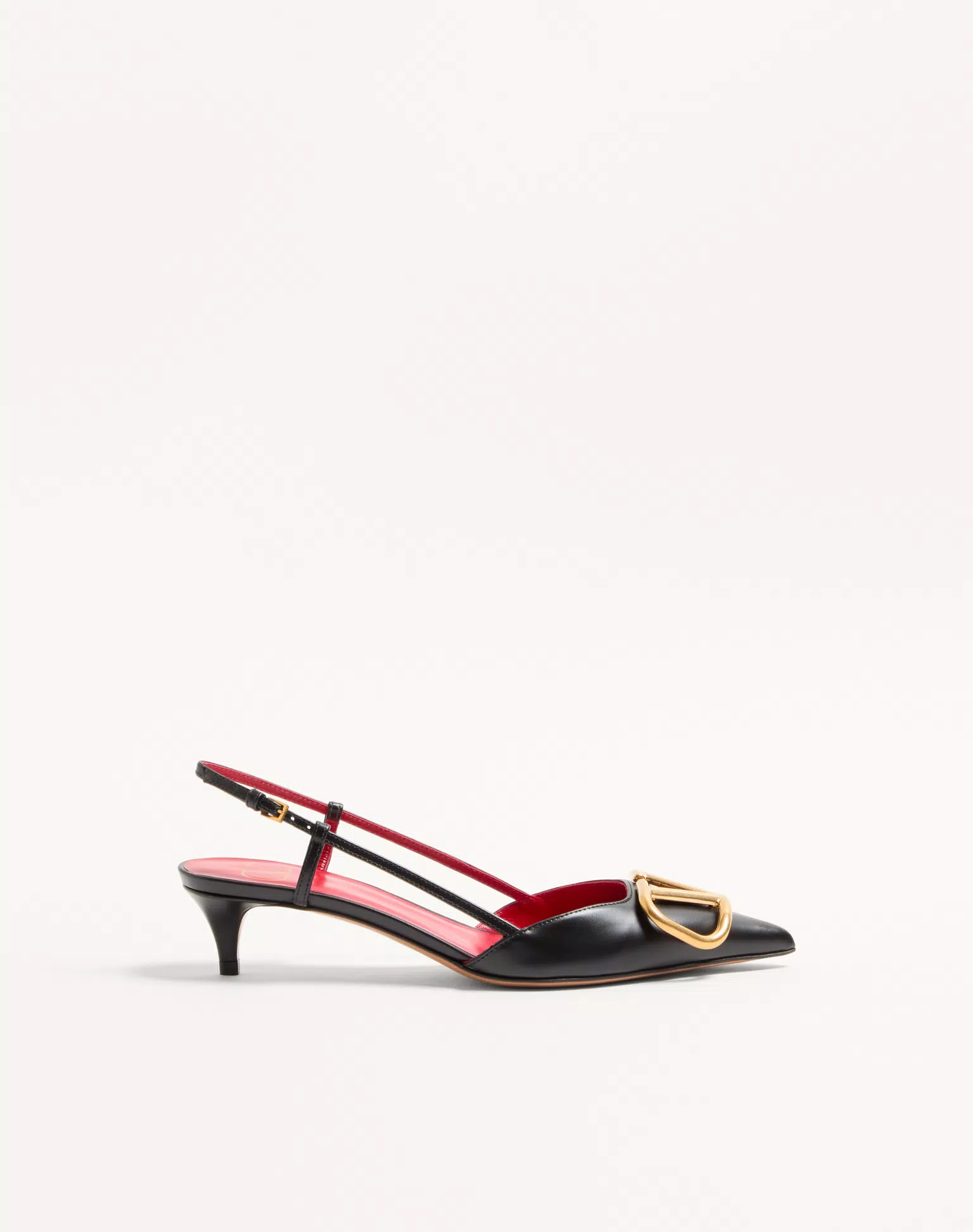 Valentino VLogo Signature Calfskin Slingback Pump 40Mm