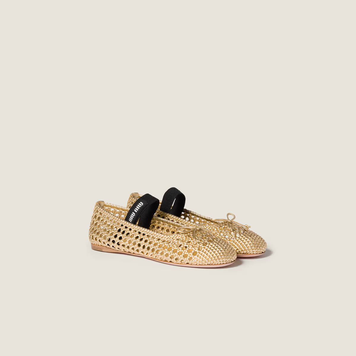 Miu Miu Bailarinas de napa