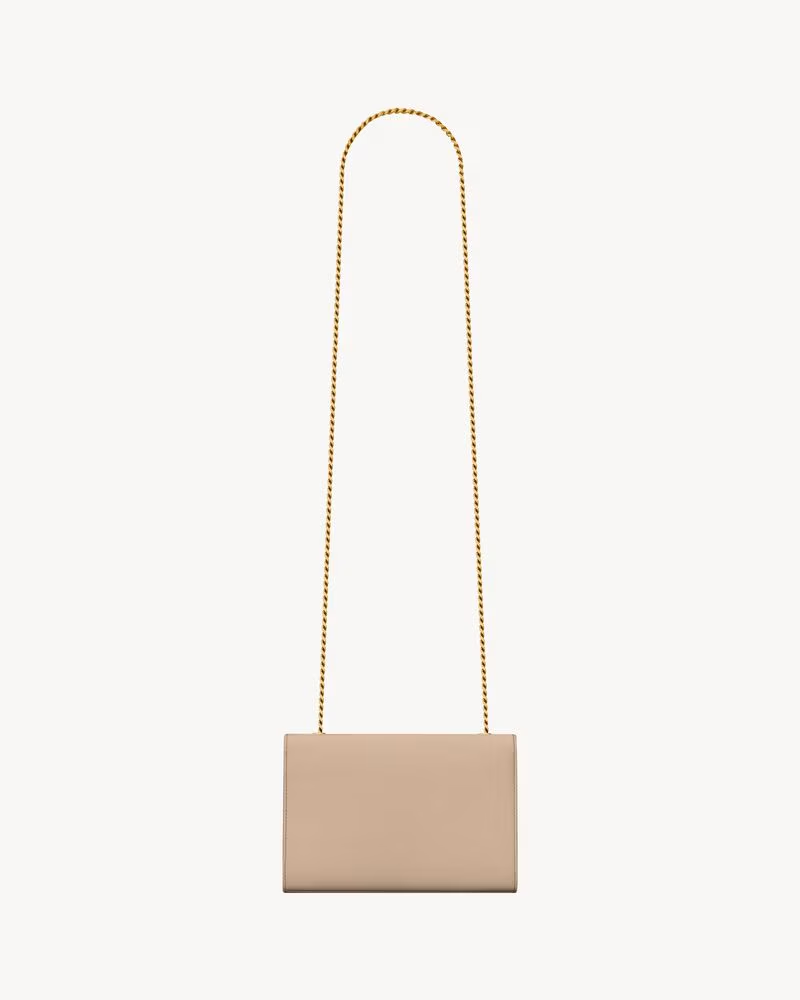 Saint Laurent Kate small de piel efecto grain de poudre