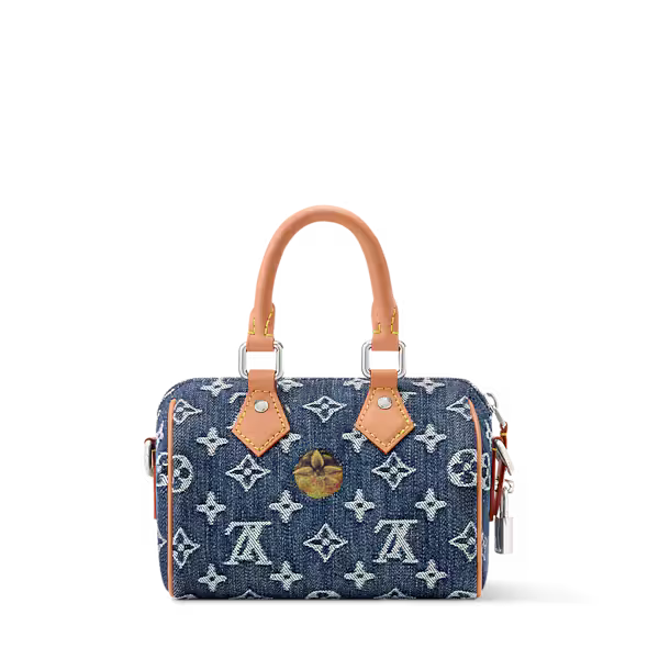 Bolsa LV Speedy 18 con correa