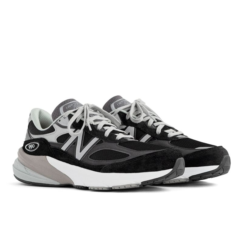 New Balance tenis 990v6 Made in USA - Black/White | M990BK6