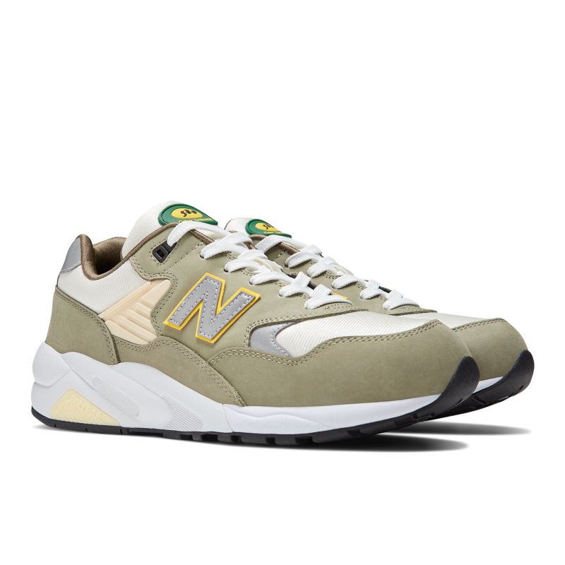 New Balance tenis bajos 580 Olive