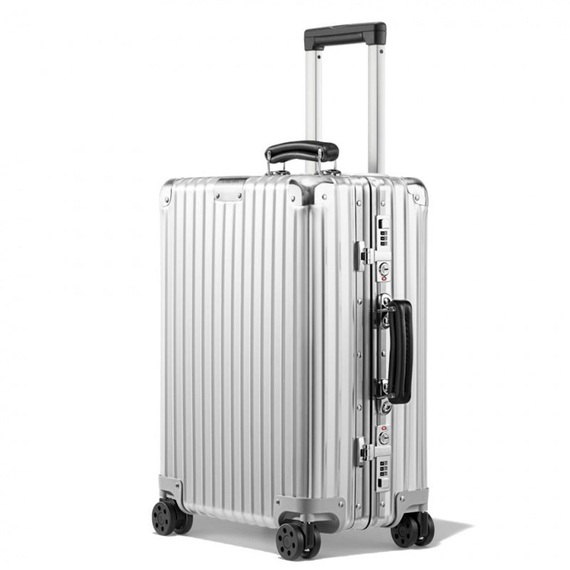 Rimowa Klassische Cabin Aluminum Carry-On Maleta Silver