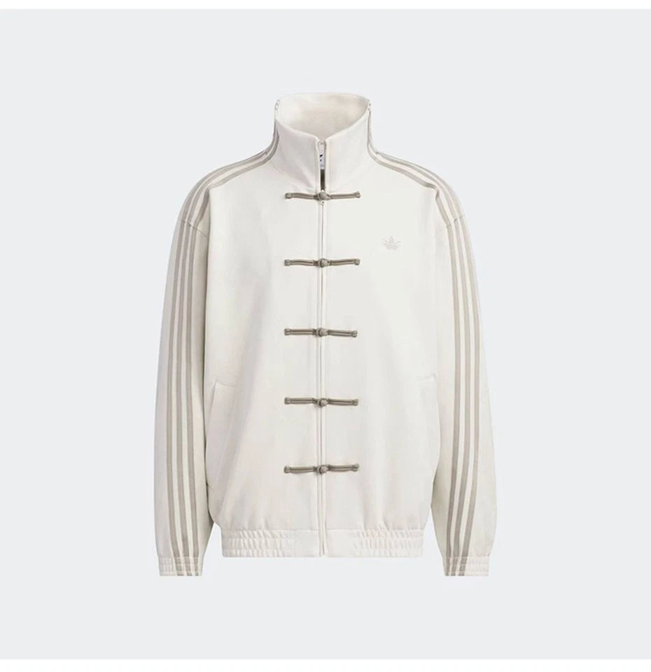 Chaqueta Informal Adidas Originals CTT China Edición Limitada 2026 Unisex Blanca
