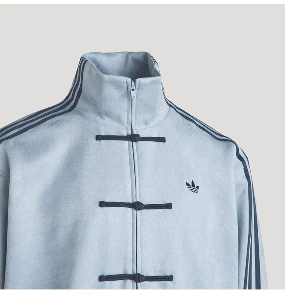 Chaqueta Informal Adidas Originals CTT China Edición Limitada 2026 Unisex Azul