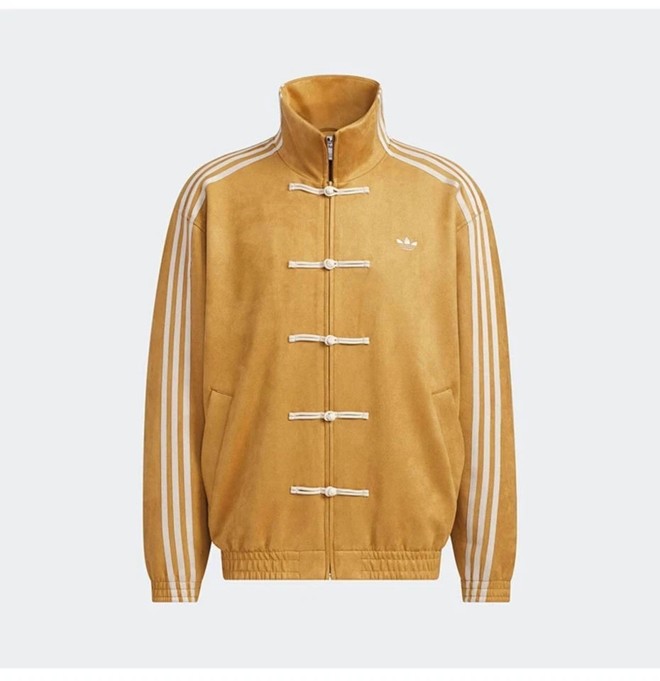 Chaqueta Informal Adidas Originals CTT China Edición Limitada 2026 Unisex Amarilla