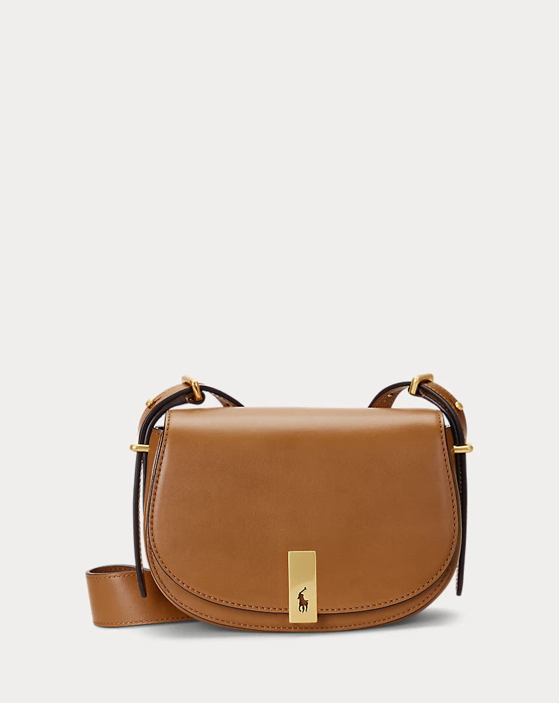 Minibolso saddle Polo ID de becerro