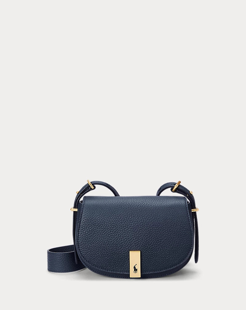 Minibolso saddle Polo ID de piel