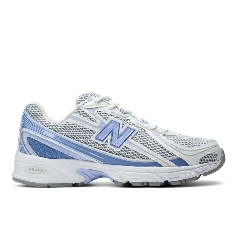 New Balance tenis 740 con paneles de malla y parche del logo | U7401T4