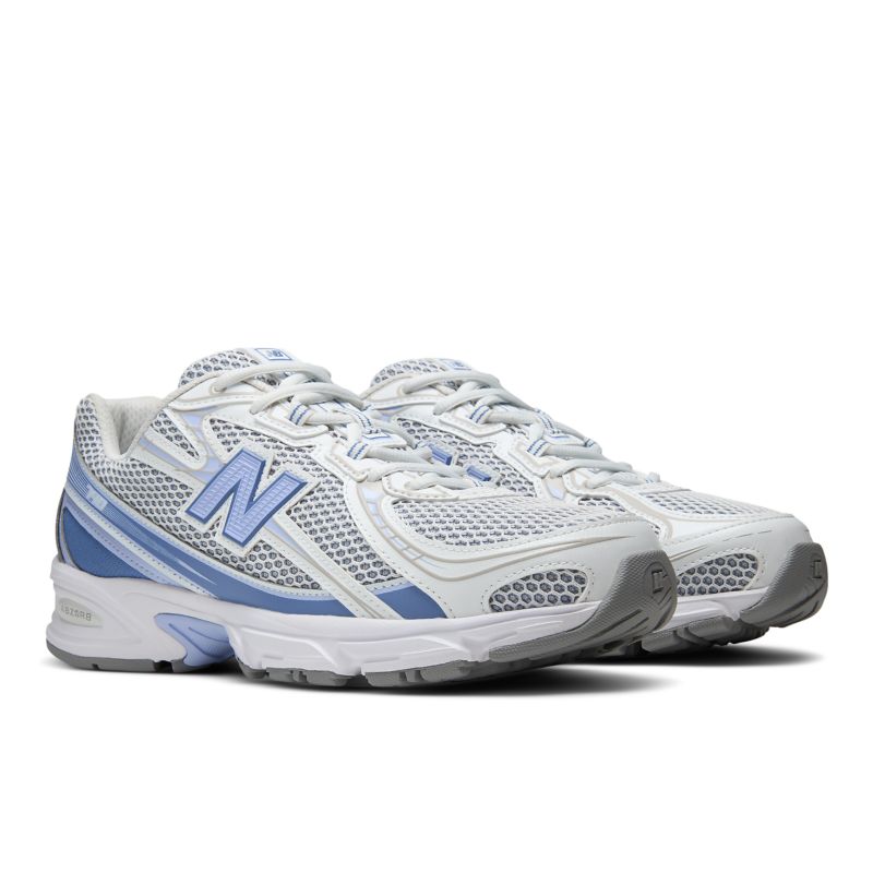 New Balance tenis 740 con paneles de malla y parche del logo | U7401T4