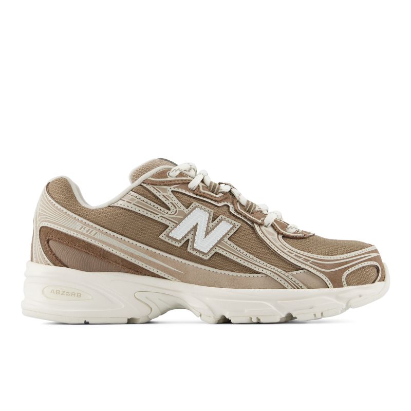 New Balance tenis con parche del logo y paneles | U7403TR