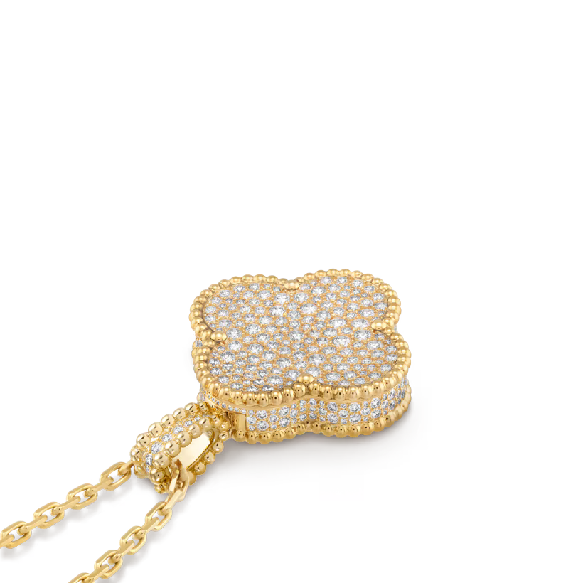 Reloj Van Cleef & Arpels colgante secreto Alhambra