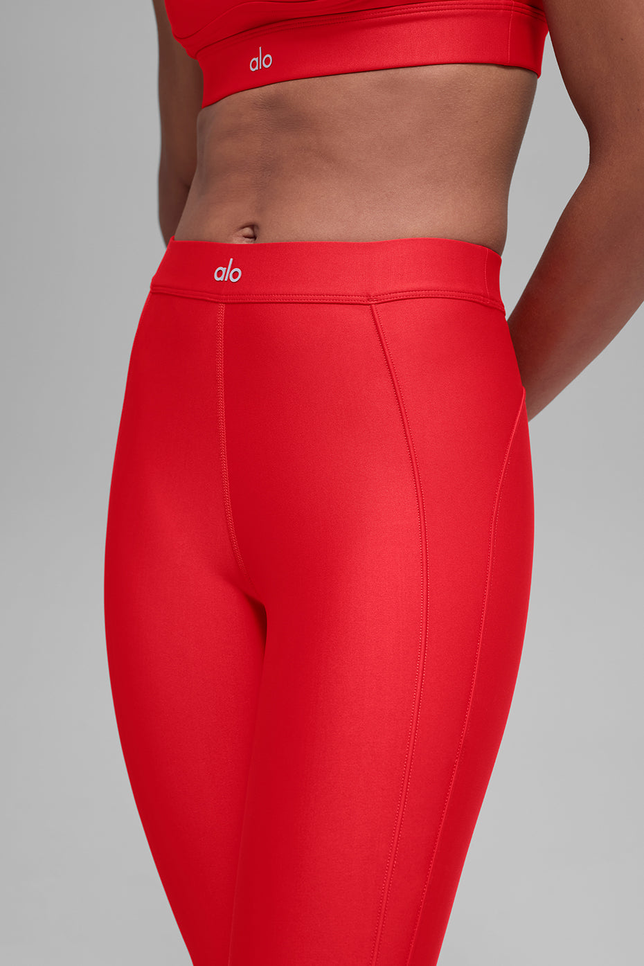 Alo Yoga Airlift High-Waist Ignite 7/8 Legging - Bright Red - imagen 2