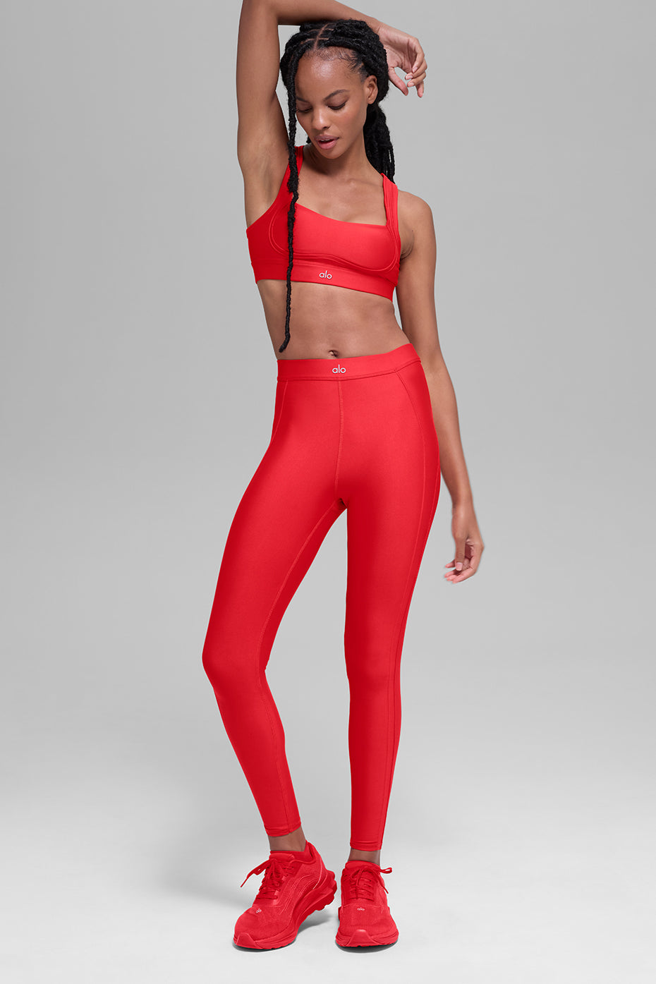 Alo Yoga Airlift High-Waist Ignite 7/8 Legging - Bright Red - imagen 5