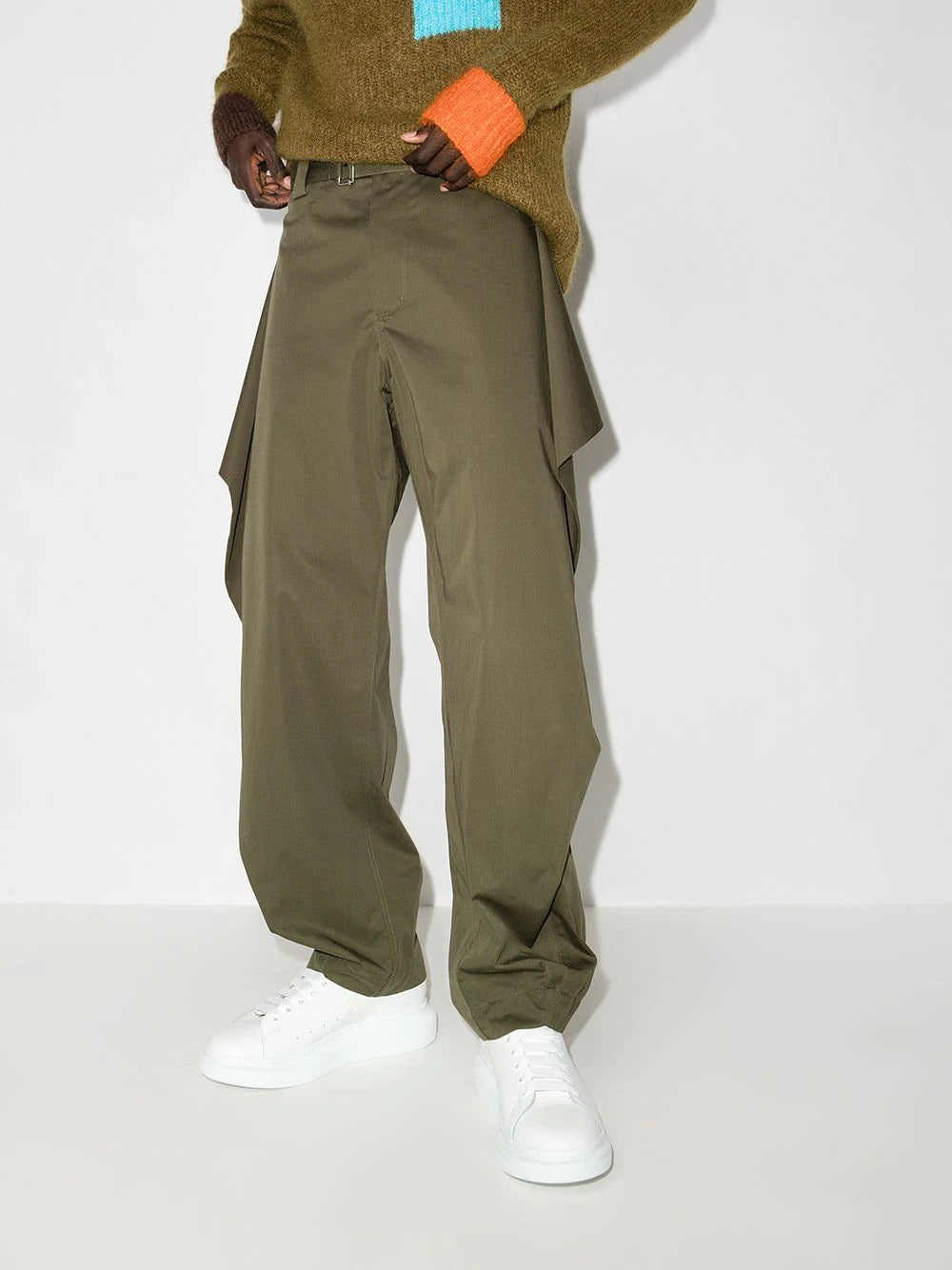Tenis Alexander McQueen con suela oversize