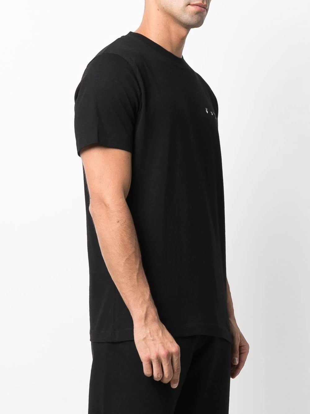 Playera Off-White con estampado Caravaggio