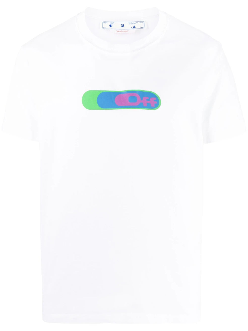 Playera Off-White Weed Hands Off