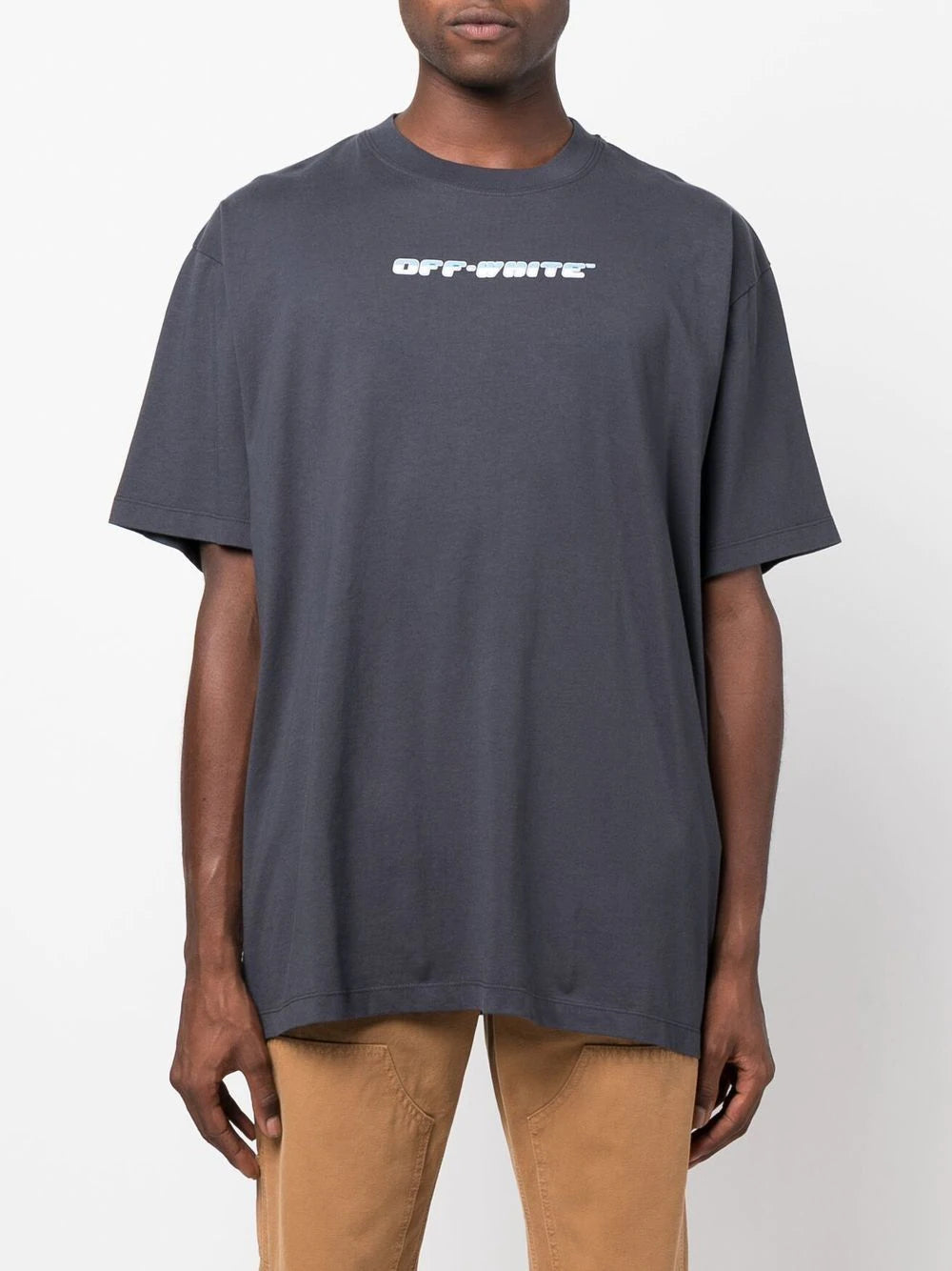 Playera Off-White Between Arrow Over