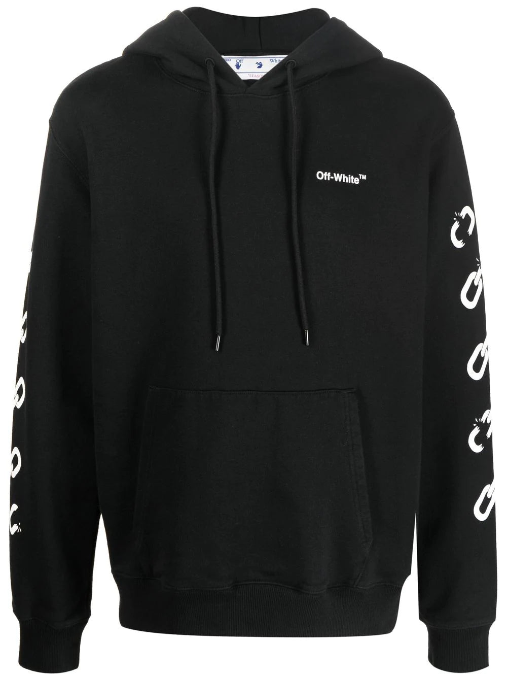 Hoodie Off-White con motivo Arrows