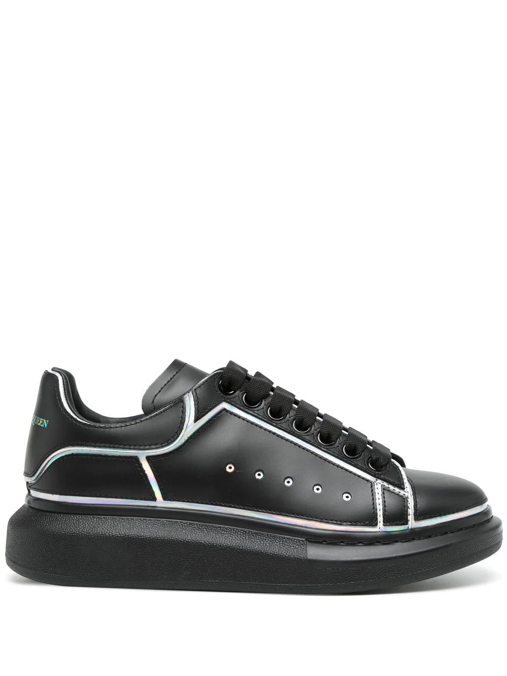 Tenis Alexander McQueen con ribete en contraste