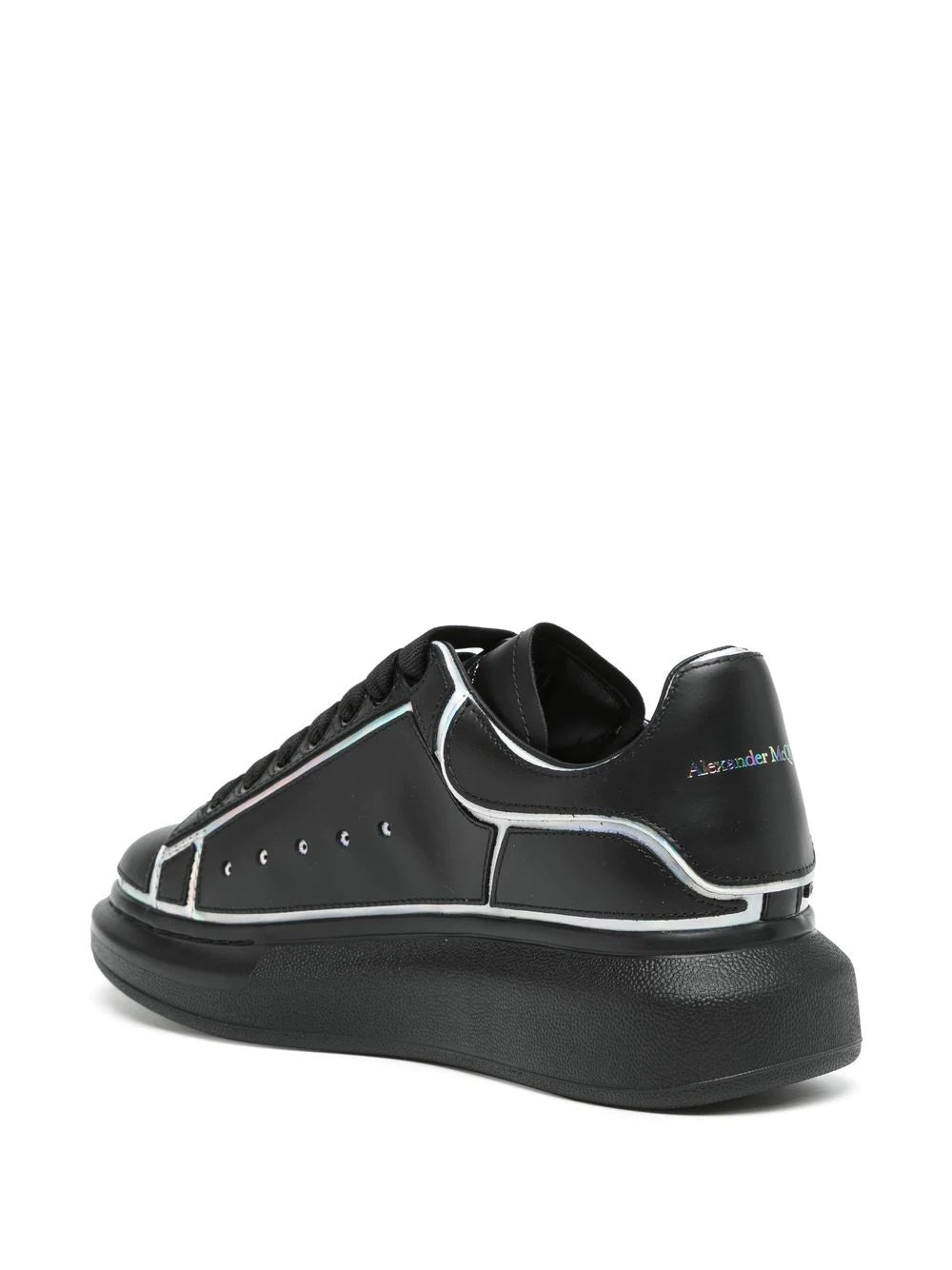 Tenis Alexander McQueen con ribete en contraste