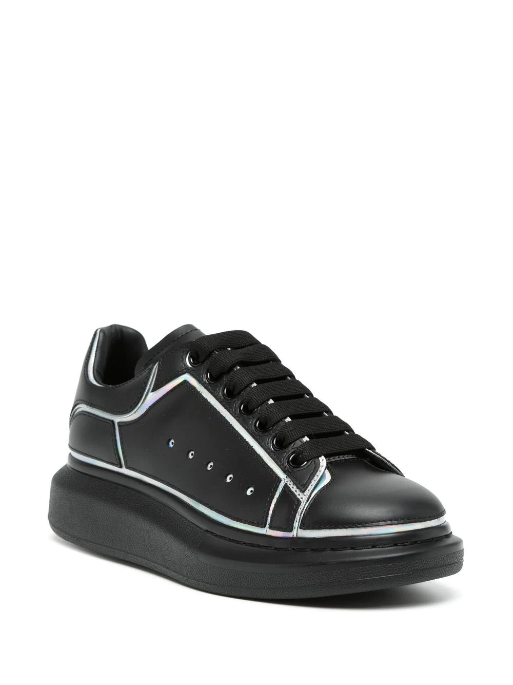 Tenis Alexander McQueen con ribete en contraste