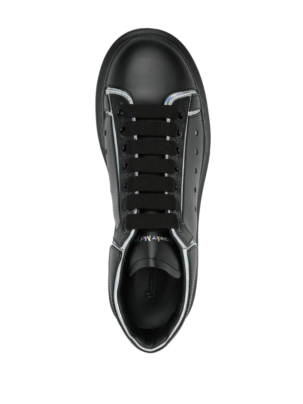 Tenis Alexander McQueen con ribete en contraste