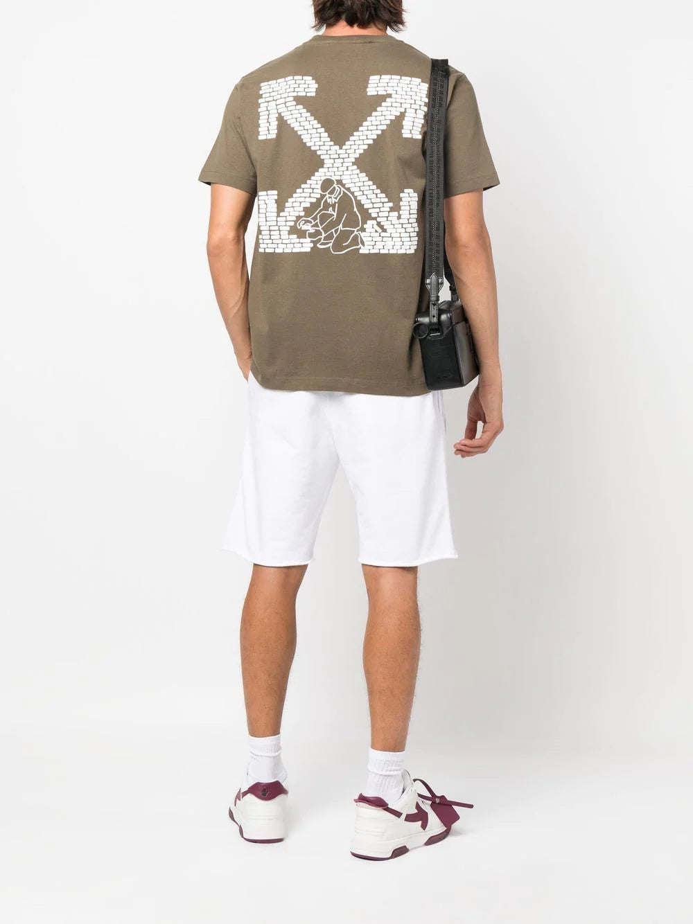 Playera Off-White con estampado Arrows