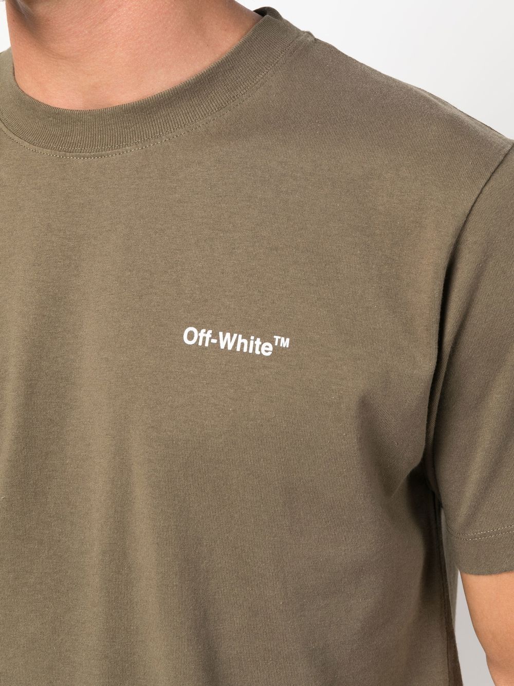 Playera Off-White con estampado Arrows