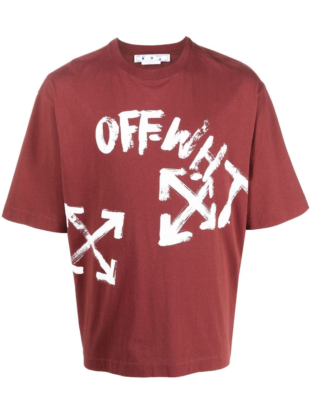 Playera Off-White con motivo Arrows