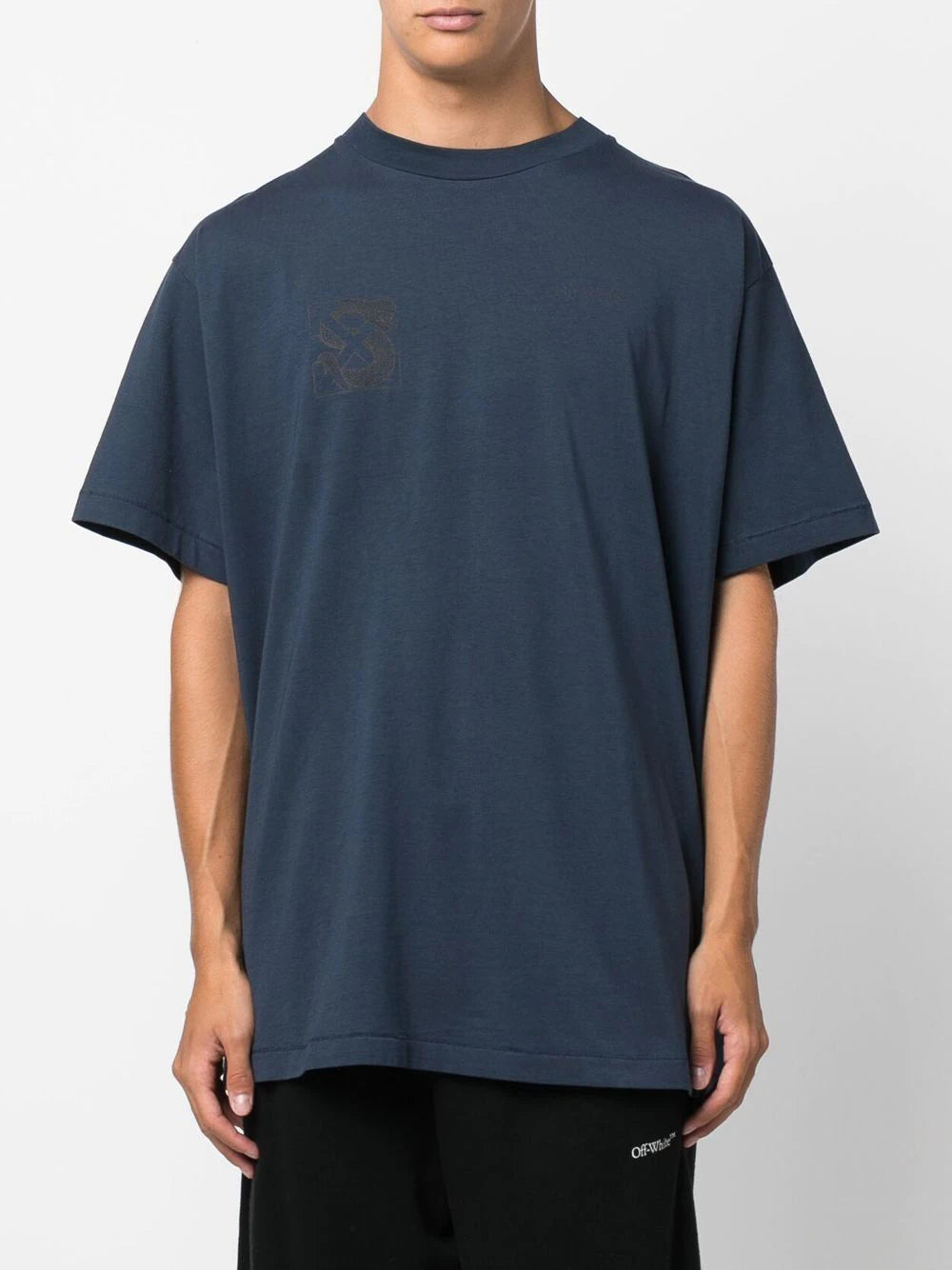 Playera Off-White con motivo Arrows y estampado de serpiente de Off-White x SLB