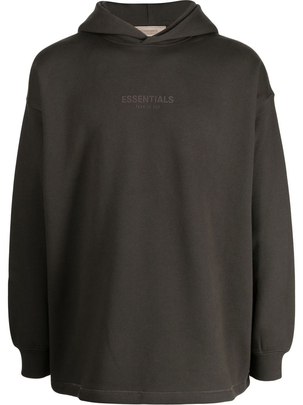 Hoodie Fear of God Essentials con aplique del logo