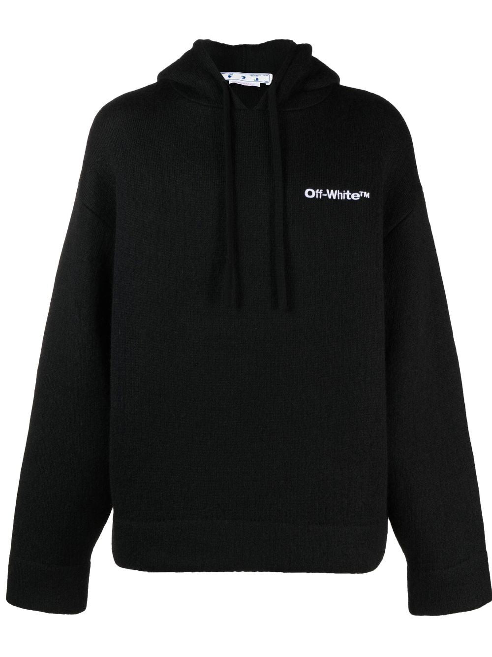 Hoodie Off-White con logo estampado