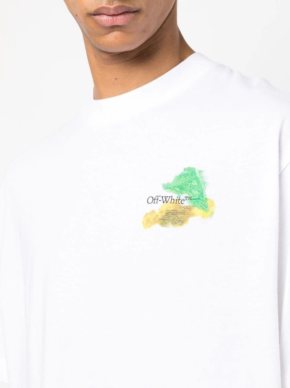 Playera Off-White Brush Arr Over Skate T-shirt