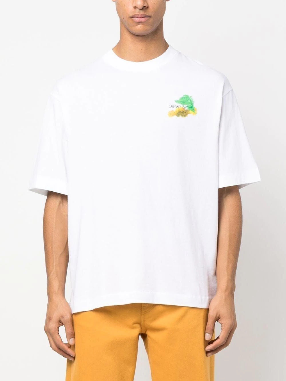 Playera Off-White Brush Arr Over Skate T-shirt