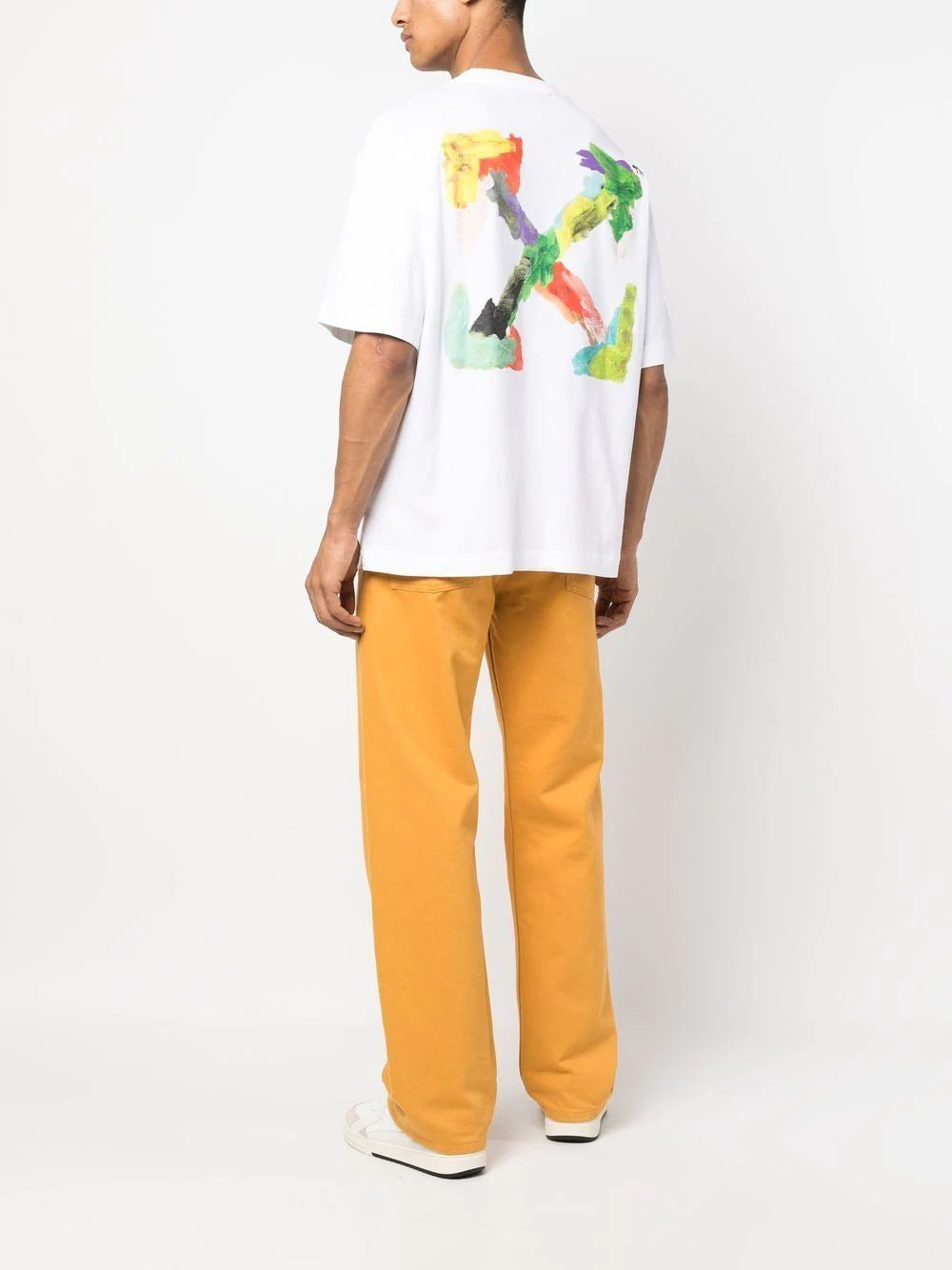 Playera Off-White Brush Arr Over Skate T-shirt