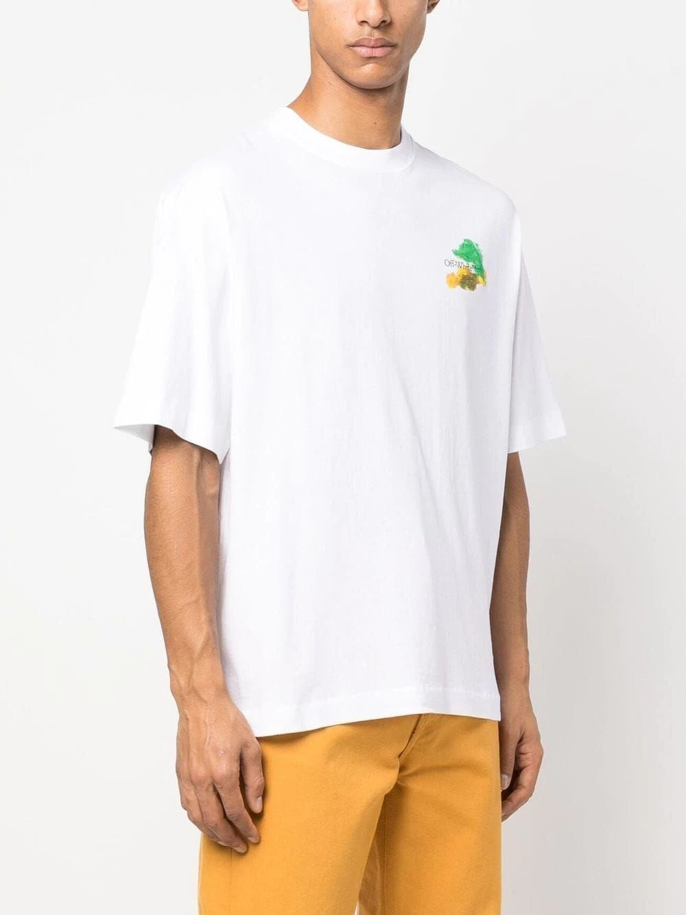 Playera Off-White Brush Arr Over Skate T-shirt