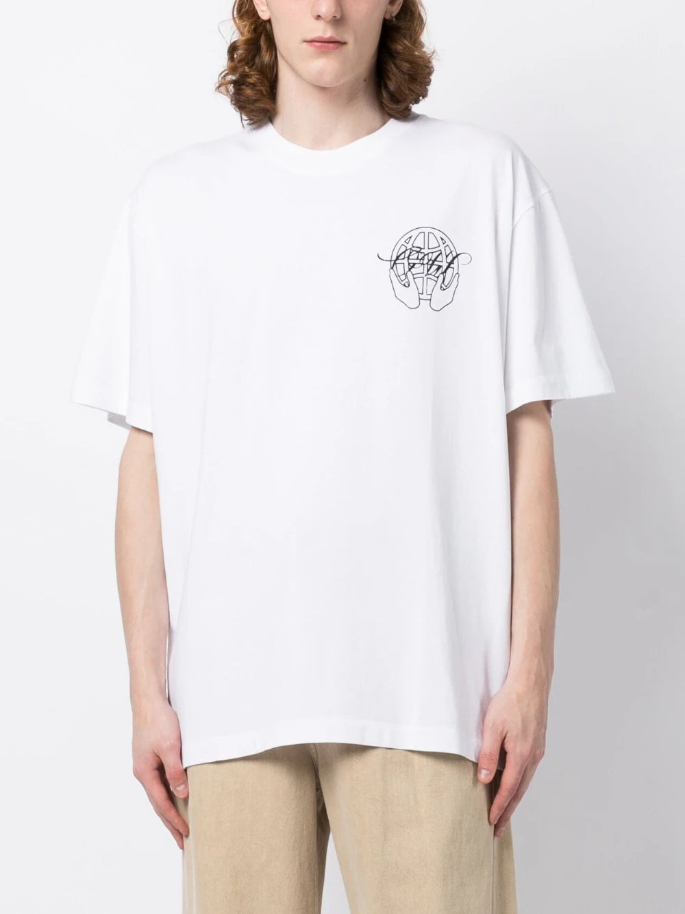 Playera Off-White con motivo Hand Arrows