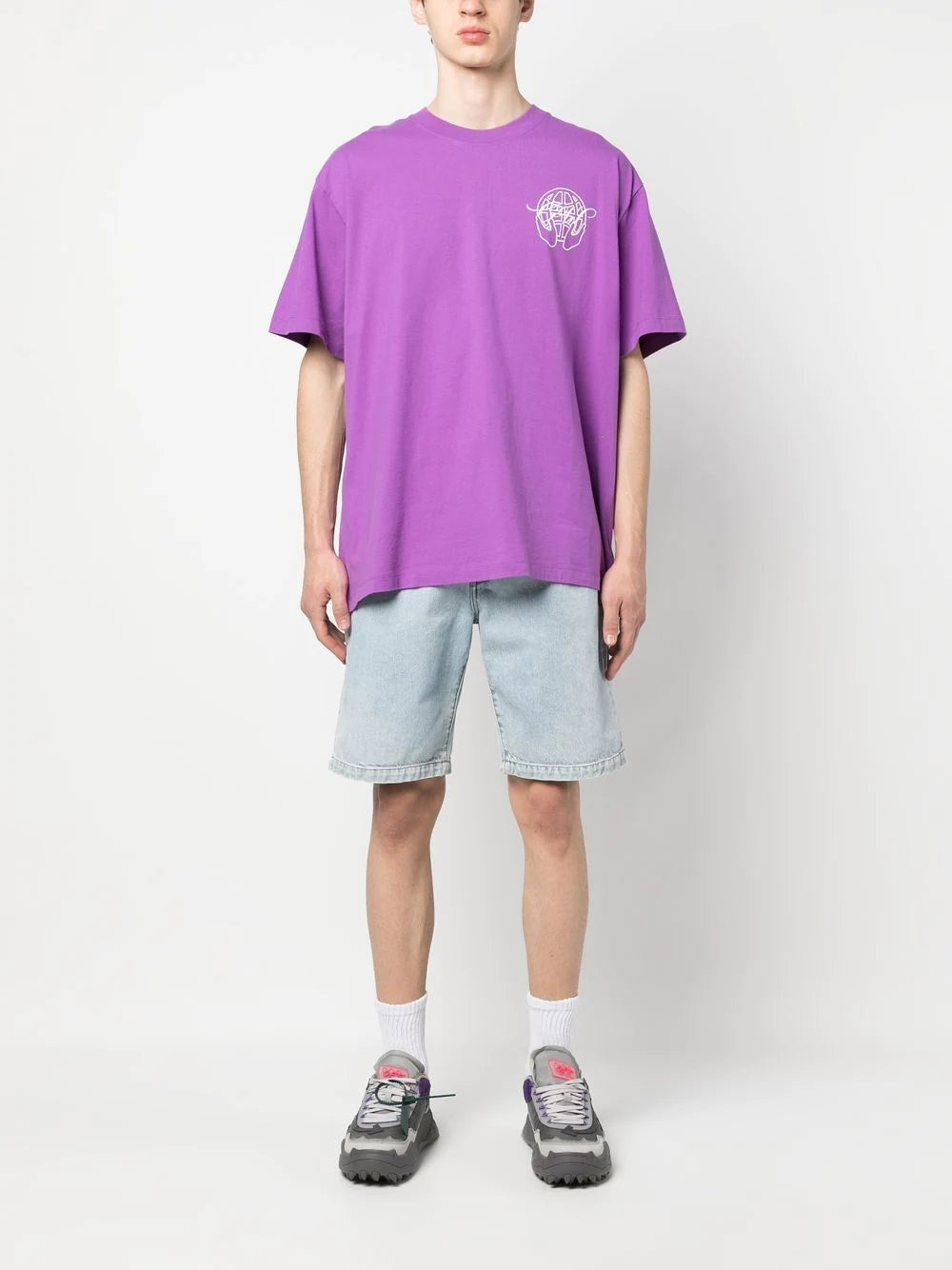 Playera Off-White con motivo Hand Arrows