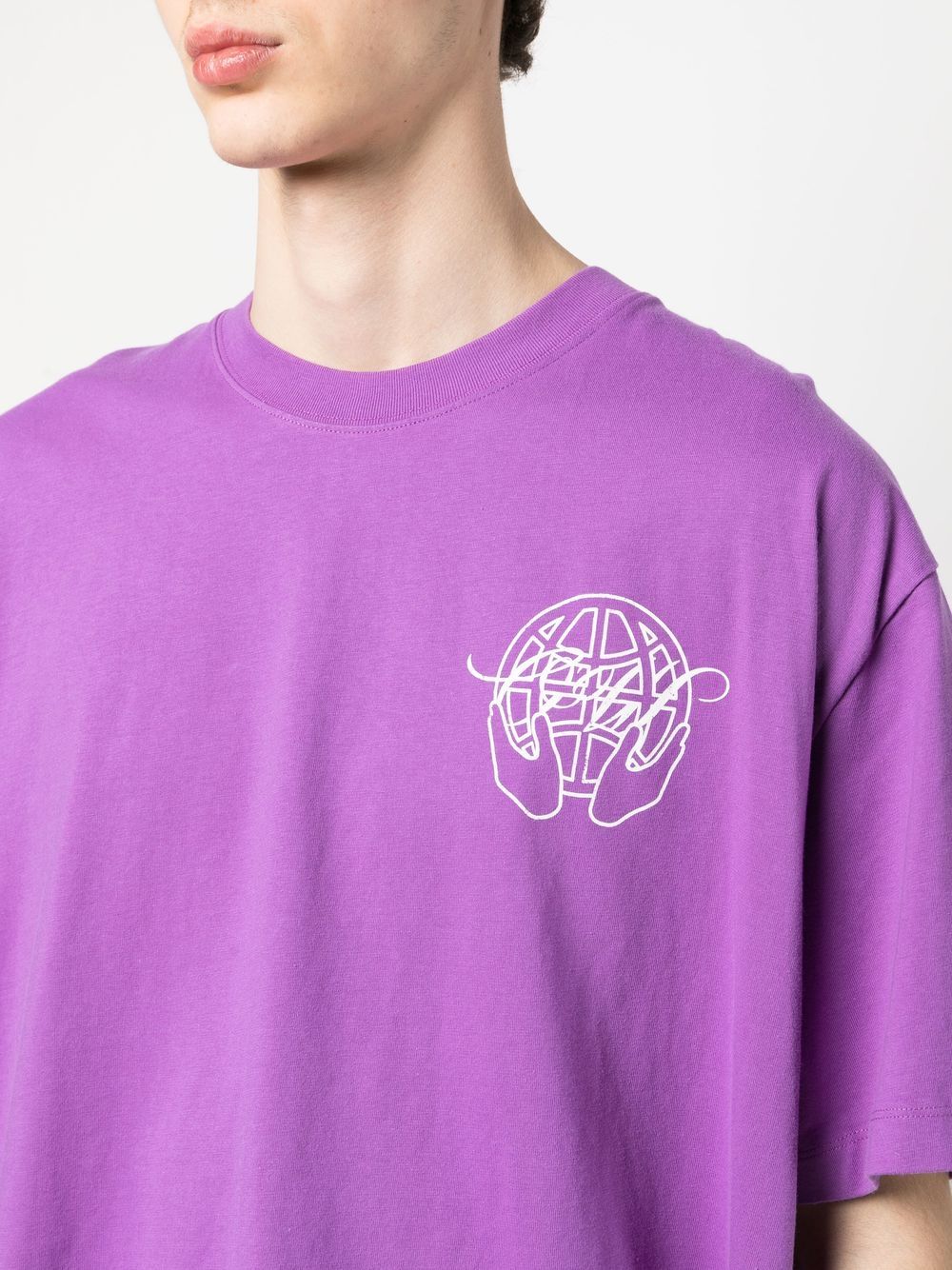 Playera Off-White con motivo Hand Arrows