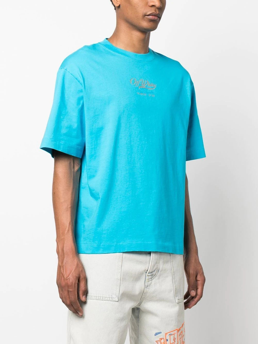 Playera Off-White Script