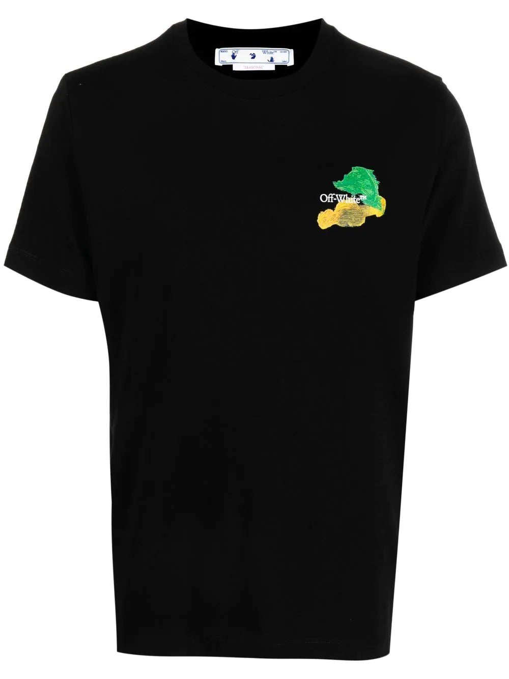 Playera Off-White con motivo Brush Arrow