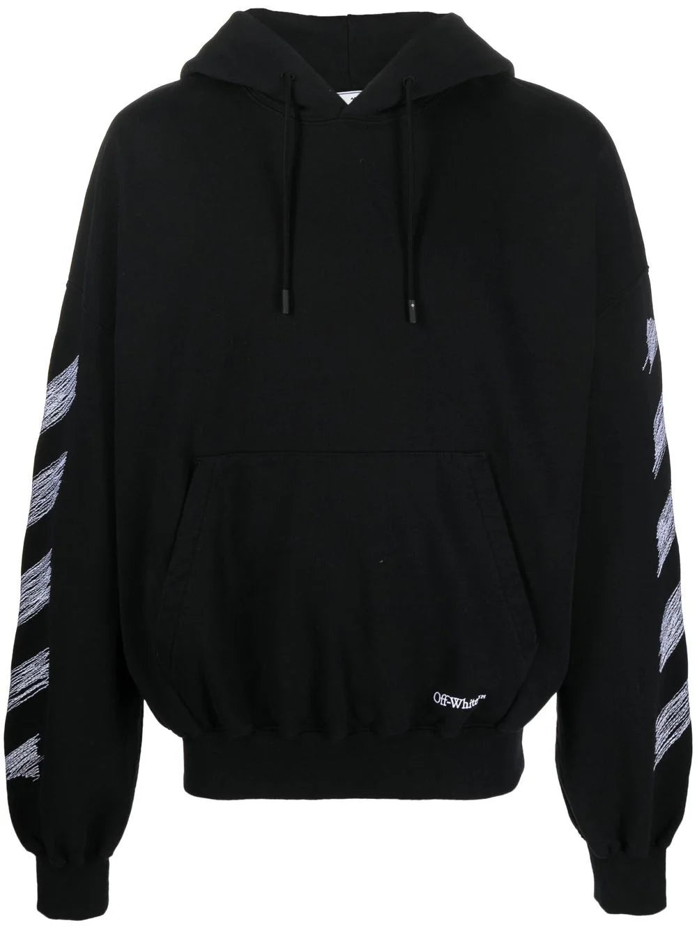 Hoodie Off-White con motivo Scribble Diag