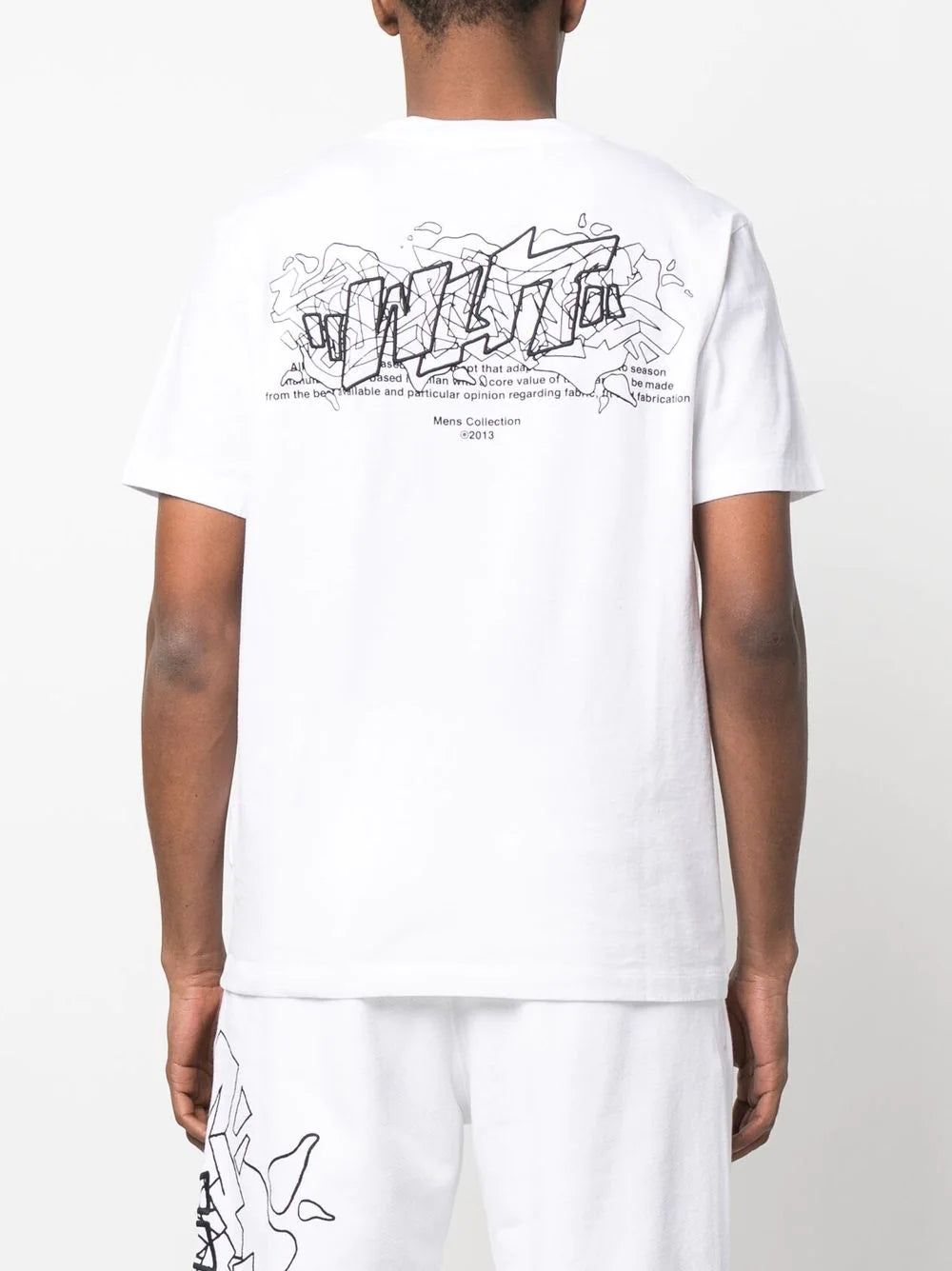 Playera Off-White Gradient Arrows